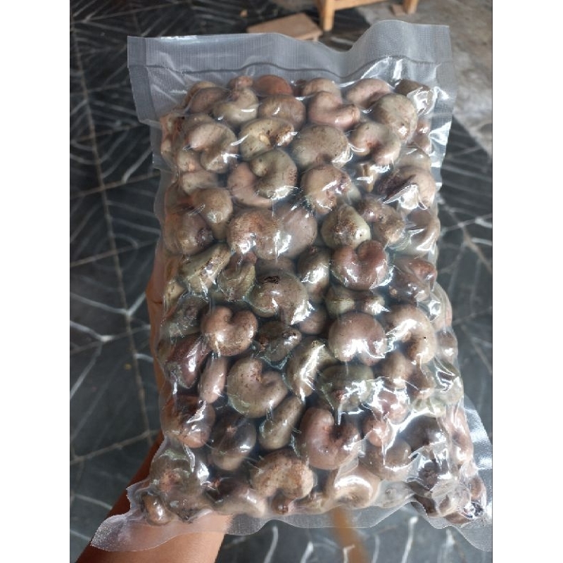

biji kacang mete mentah gelondong 1kg