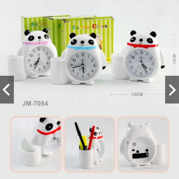 

Jam Beker Tempat Pulpen Pensil penggaris Tipe-x kumbang