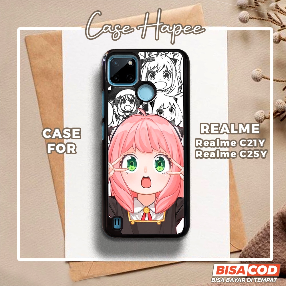 Case Realme C21Y C25Y Casing Realme C21Y C25Y [ANYA] Casehapee Case Glossy Case Aesthetic Custom Cas