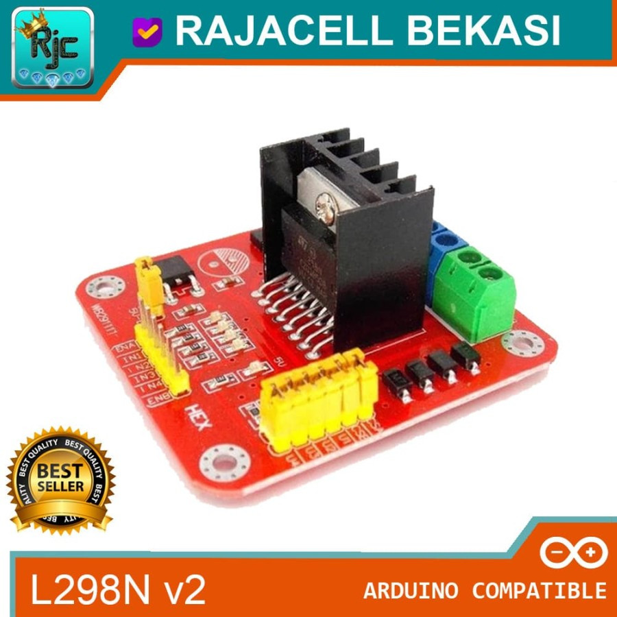 New L298N Dual Motor Driver H Bridge 2A High Quality Controller