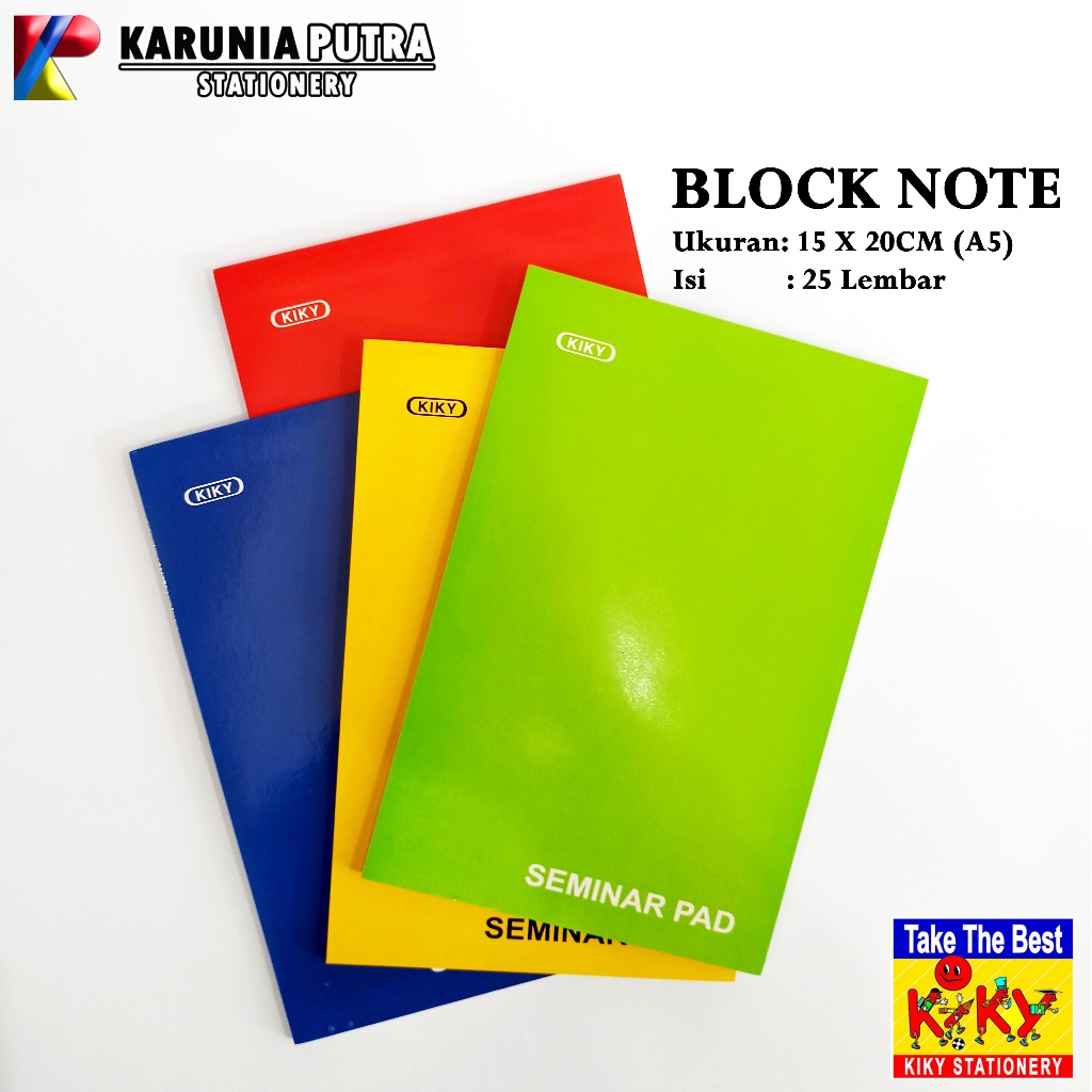 

Block Note KIKY Seminar Pad 25 lembar