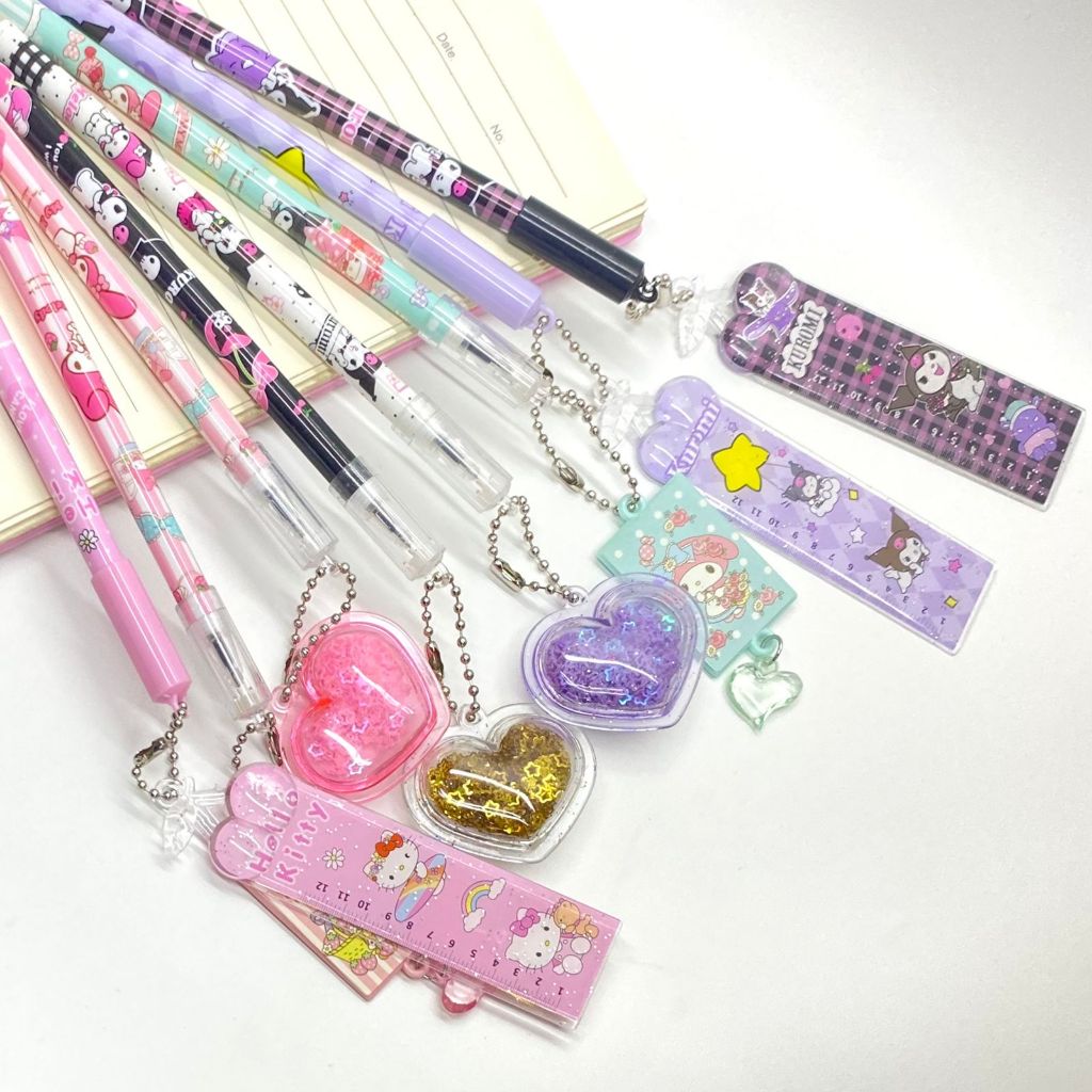 

BOS Pen Gel Gantungan Aksesoris Lucu Unik/Sekolah/Office/Pen