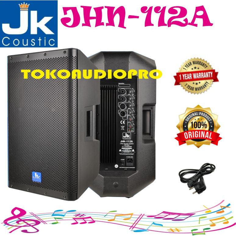 Speaker Aktif Jk Coustic JHN112A 12-Inch Speaker Aktif JHN-112A