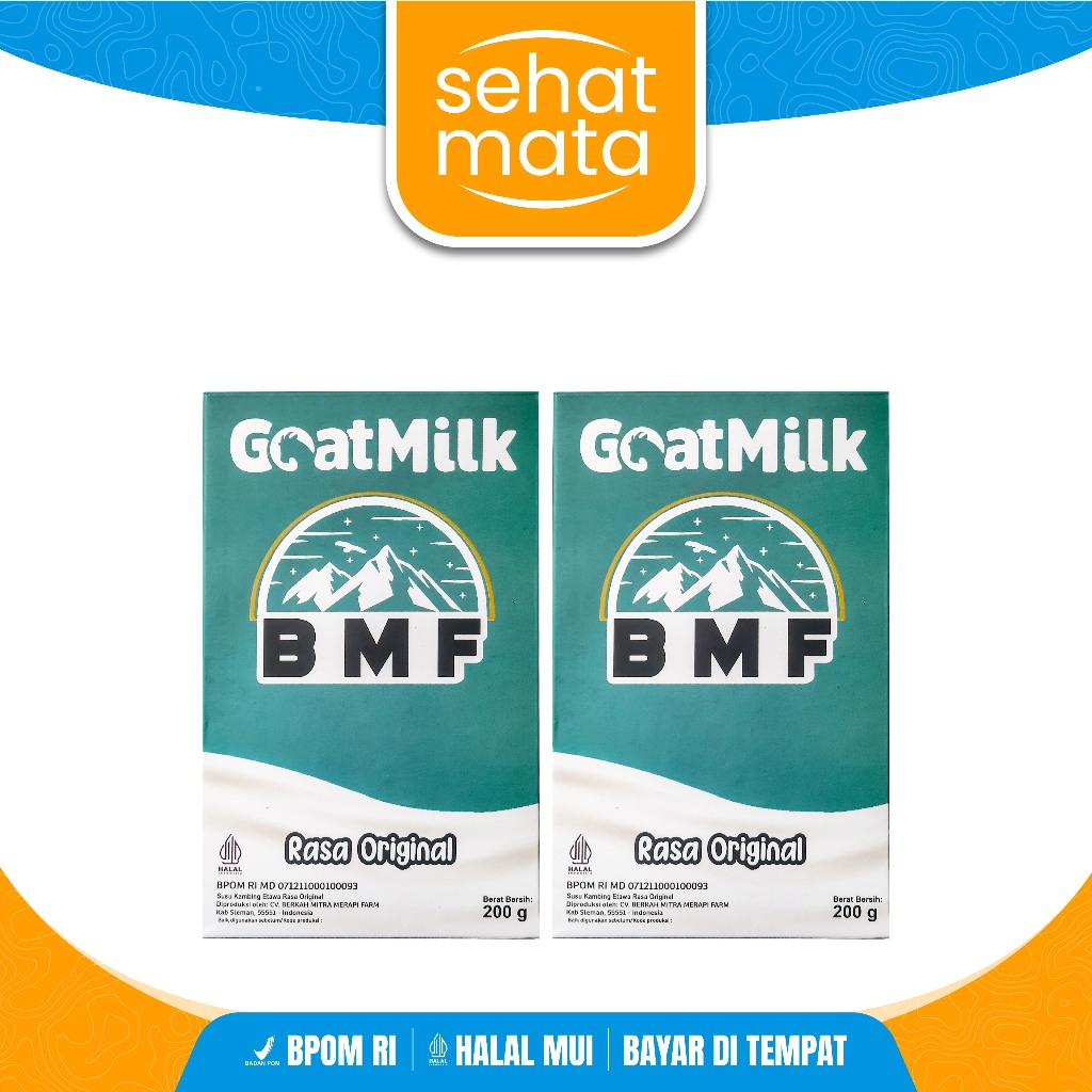 

Susu BMF Paket 2 Box Rasa Original Atasi Pegal Linu, Nyeri Sendi, Asam Urat BPOM Isi 200 gram