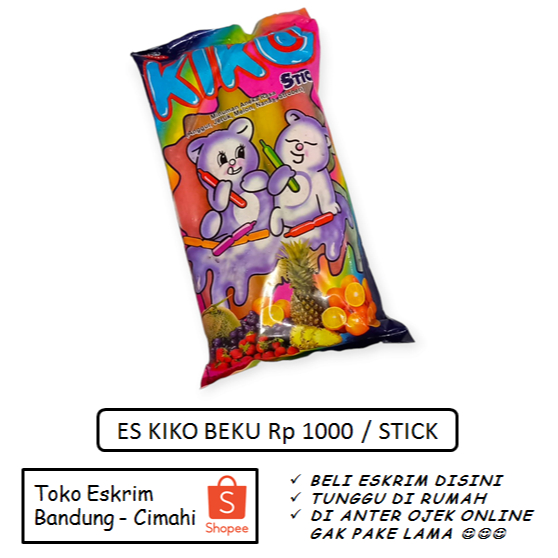 

Es Krim Ice Cream Eskrim Kiko Beku Stick Bandung Cimahi