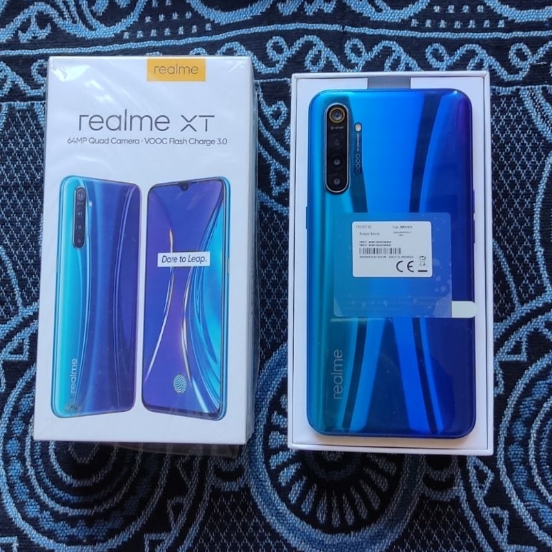 Realme XT 8/128gb fullset second