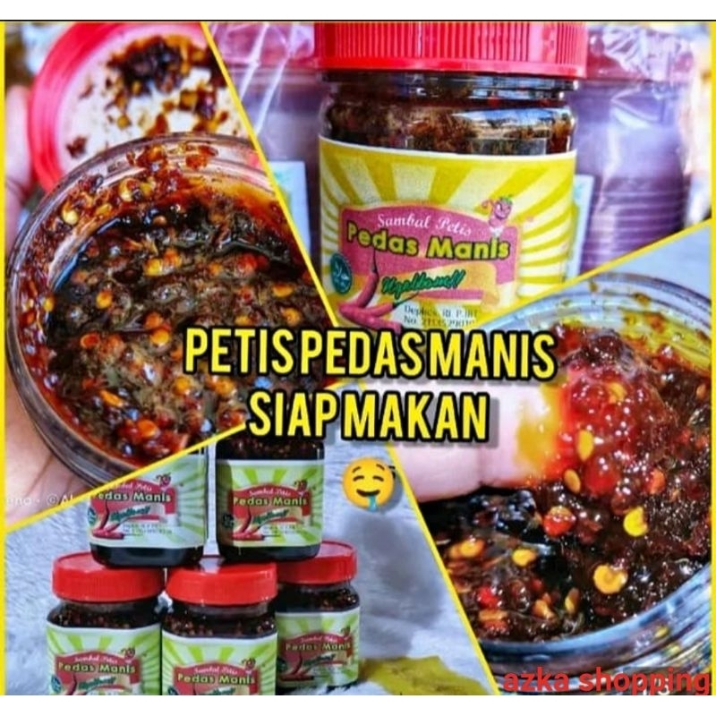 

Sambal Rujak Petis Pedas Manis Madura