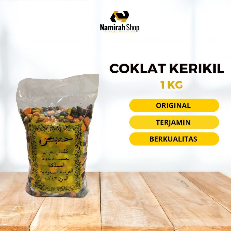 

Coklat Kerikil 1 kg / Oleh oleh umroh haji