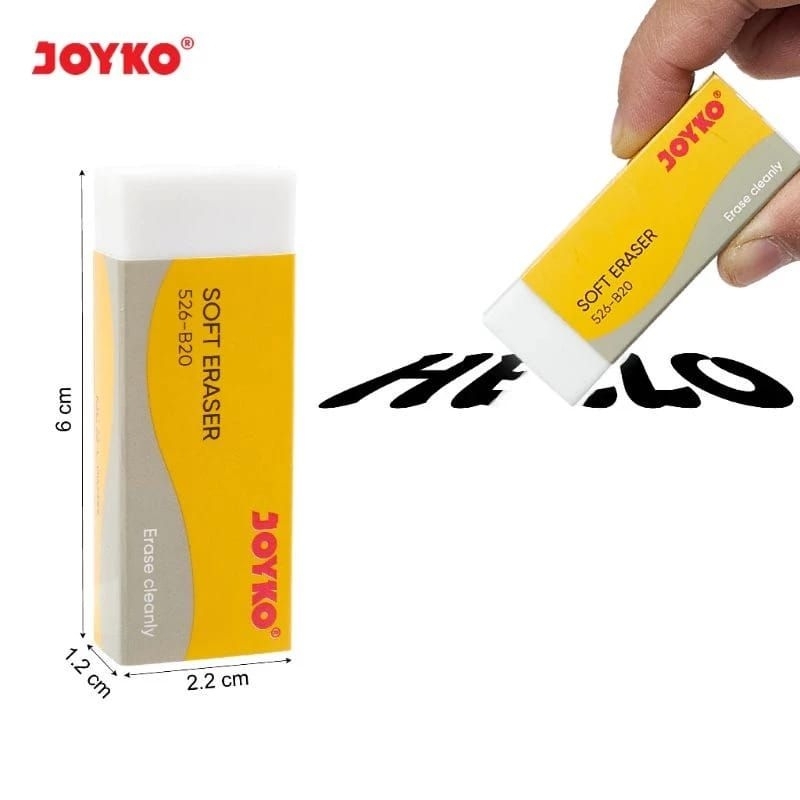 

PENGHAPUS PENSIL "JOYKO" penghapus / stip / Eraser Joyko Putih Kecil