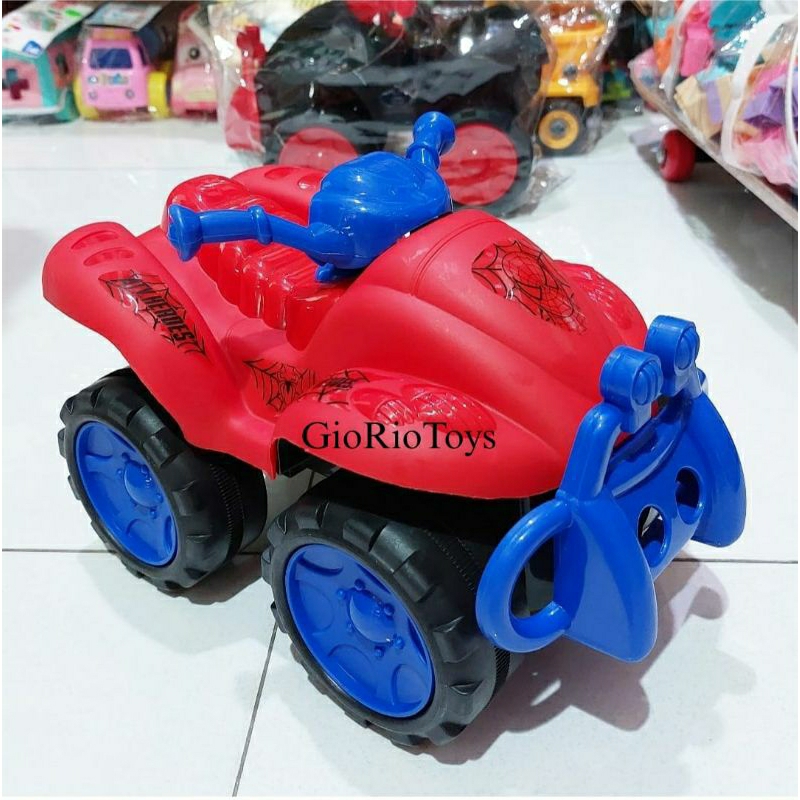 Mainan Anak Motor ATV Tanpa Baterai Tanpa Musik Mobil Mobilan Ukuran Besar - Mainan Motor Roda 4