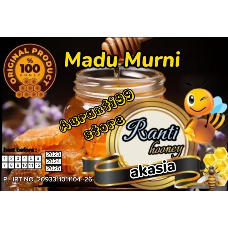 

madu murni madu akasia garansi & gratis packing