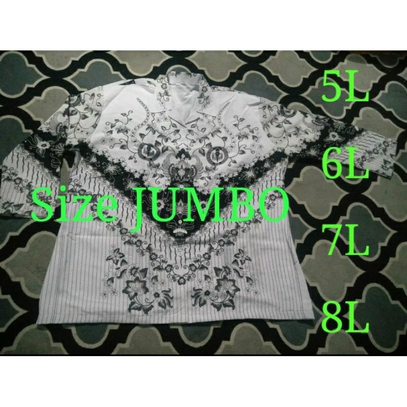 BAJU PGRI JUMBO FUL LAPISAN FURING