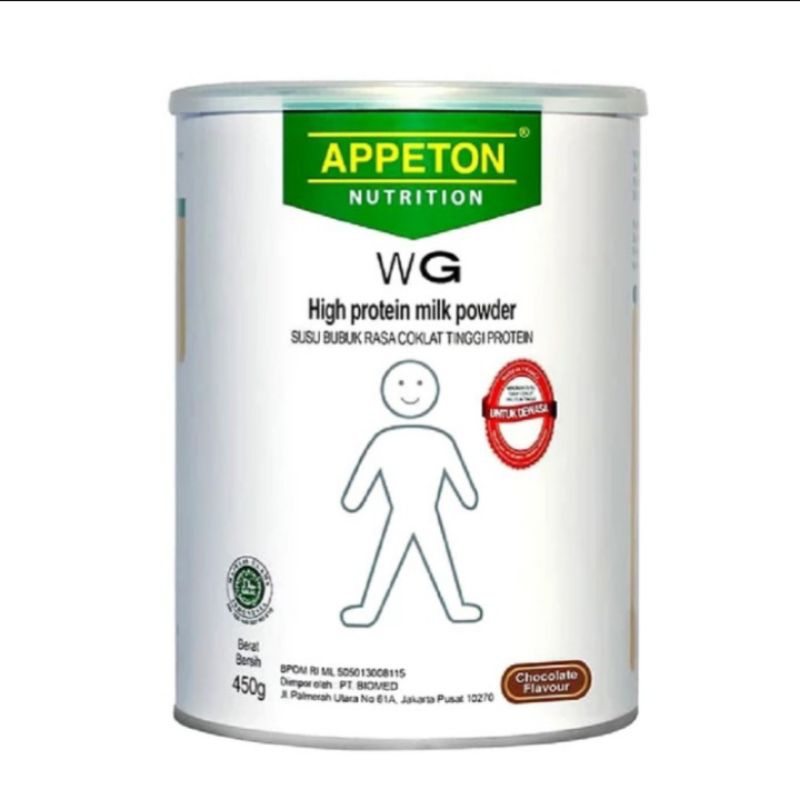 

Appeton Weight Gain Susu Untuk Gemuk Rasa Cokelat/Vanila (Dewasa) - 450 Gram