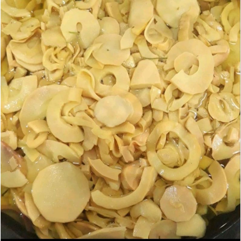 

Rebung iris Segar / Rebong (Tunas Bambu) Iris Fresh