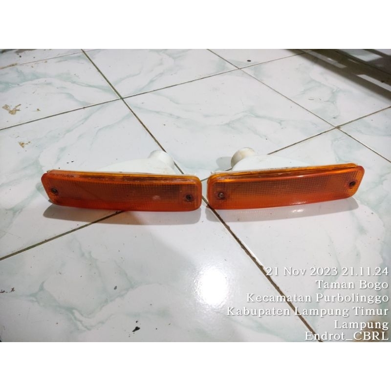 lampu sein bumper bemper Honda Civic LX 88-89
