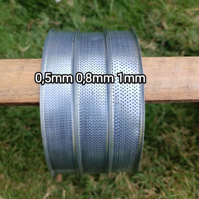 sarangan diskmill ffc15 lubang 0,5mm 0,8mm 1mm , saringan ffc 15