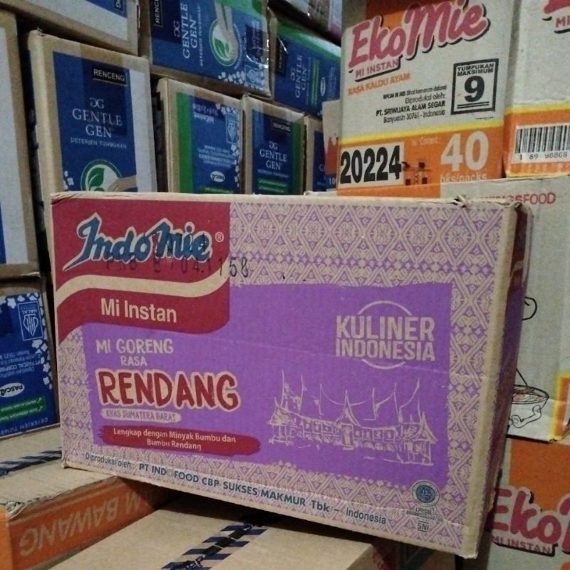 

Indomie goreng rendang