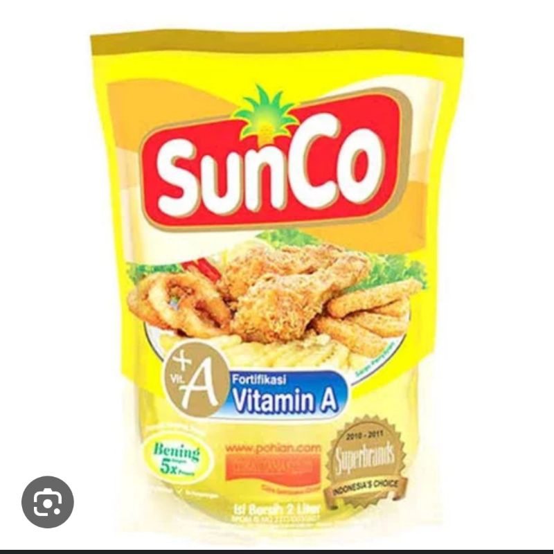 

Minyak goreng SUNCO 2L x 4