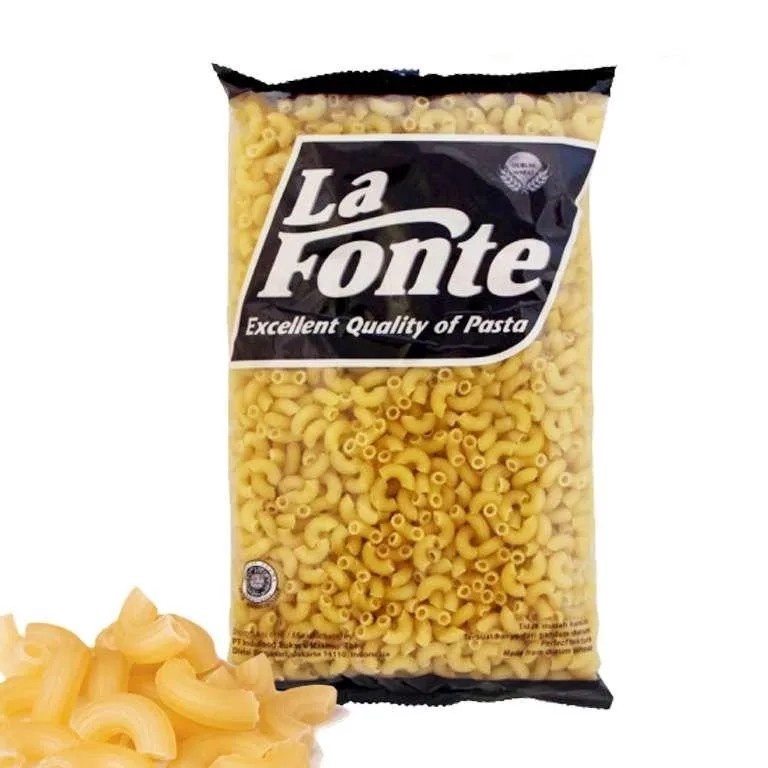 

COD✅ TERMURAH✅ La Fonte Chifferi Rigati / Pasta Bentuk Makaroni 500 gr HALAL