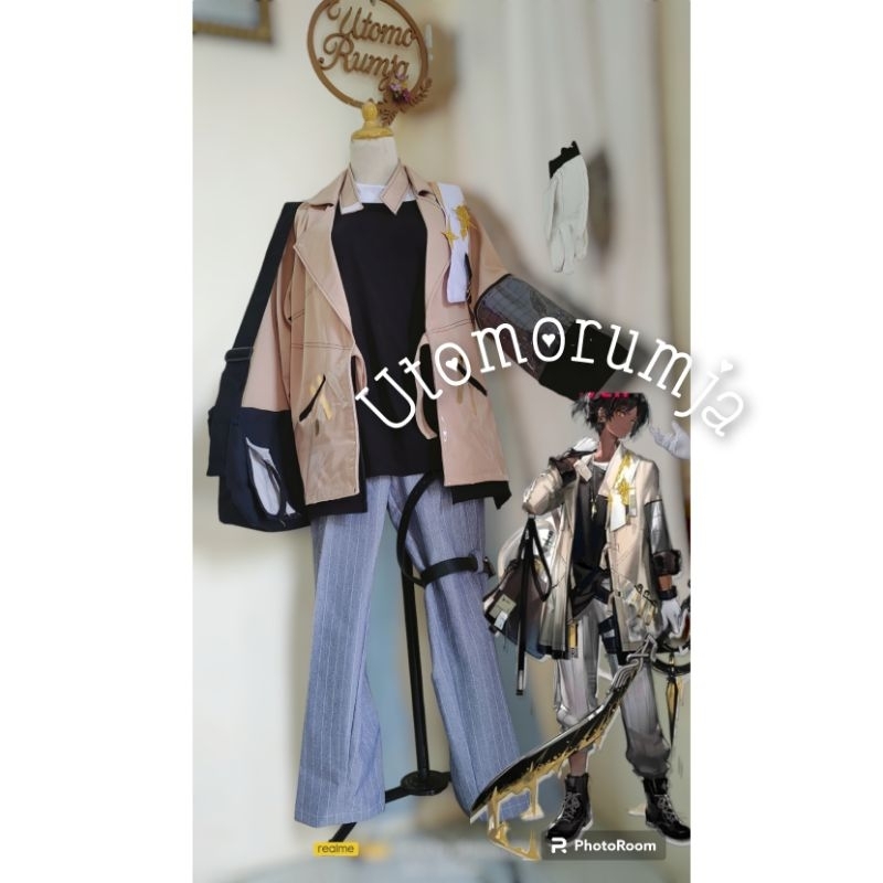 utomorumja kostum cosplay arknight