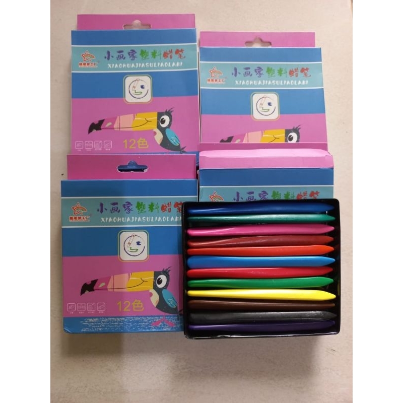 

Crayon krayon pewarna set anak anti air anti kotor anti patah