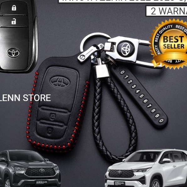 Banyak Peminat Cover Sarung Kunci Remote Kulit Toyota Innova Zenix 2022 2023.
