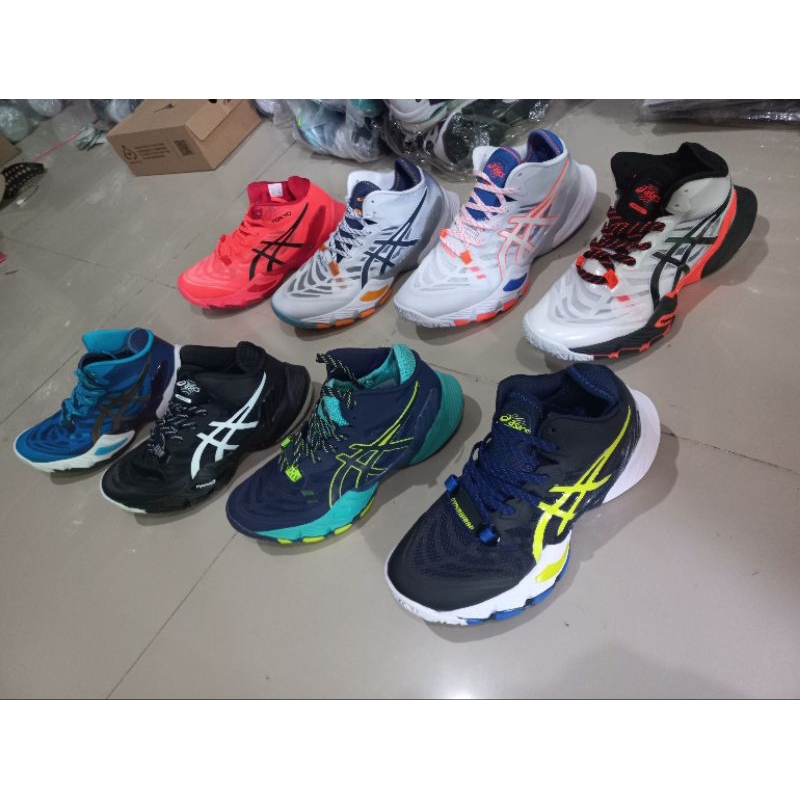 SEPATU ASIC METARISS TOKYO MID SEPATU VOLI NISHIDA TIMNAS JEPANG JAPAN SUPER PREMIUM SEPATU VOLI OLA