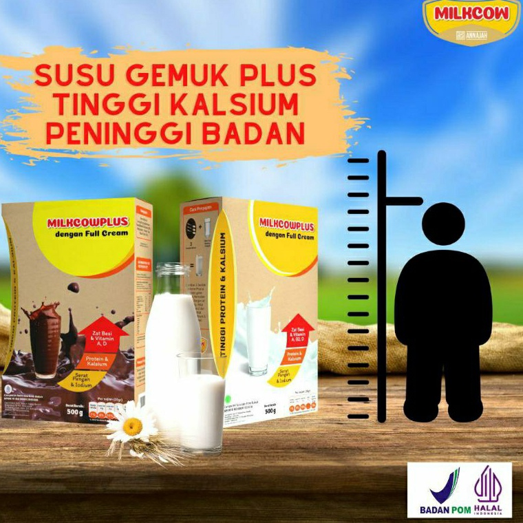 

⚡XPRESS⚡ MILKCOW Plus Penggemuk dan Peninggi Badan Tinggi Kalsium
