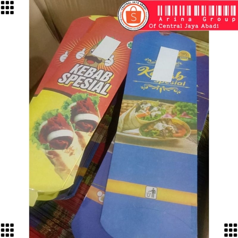 

150 LEMBAR KERTAS KEBAB TARIKAN BAHAN IVORI PUTIH UKURAN 24 × 9,2 CM HIGH QUALITY TEBAL PRODUK TERBARU | KOTAK KEBAB IVORI PUTIH KEKINIAN | DUS KEBAB VIRAL TIKTOK | KEMASAN KEBAB | BOX KEBAB 150 PCS MURAH | TOKO KEBAB OFFICIAL | SHIVACORP 7323