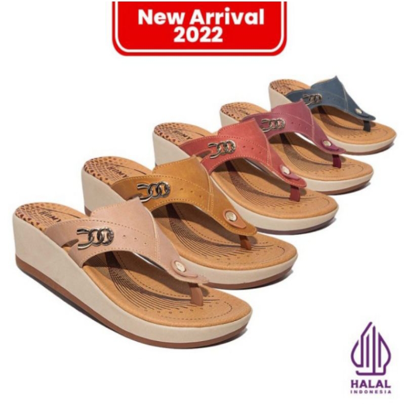 Homyped Vita N61 Sandal Wedges Wanita Sandal Homyped Sandal wanita ORI