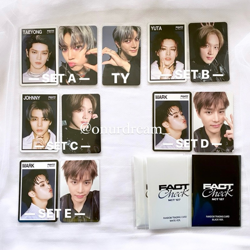 NCT 127 - Fact Check Trading Card