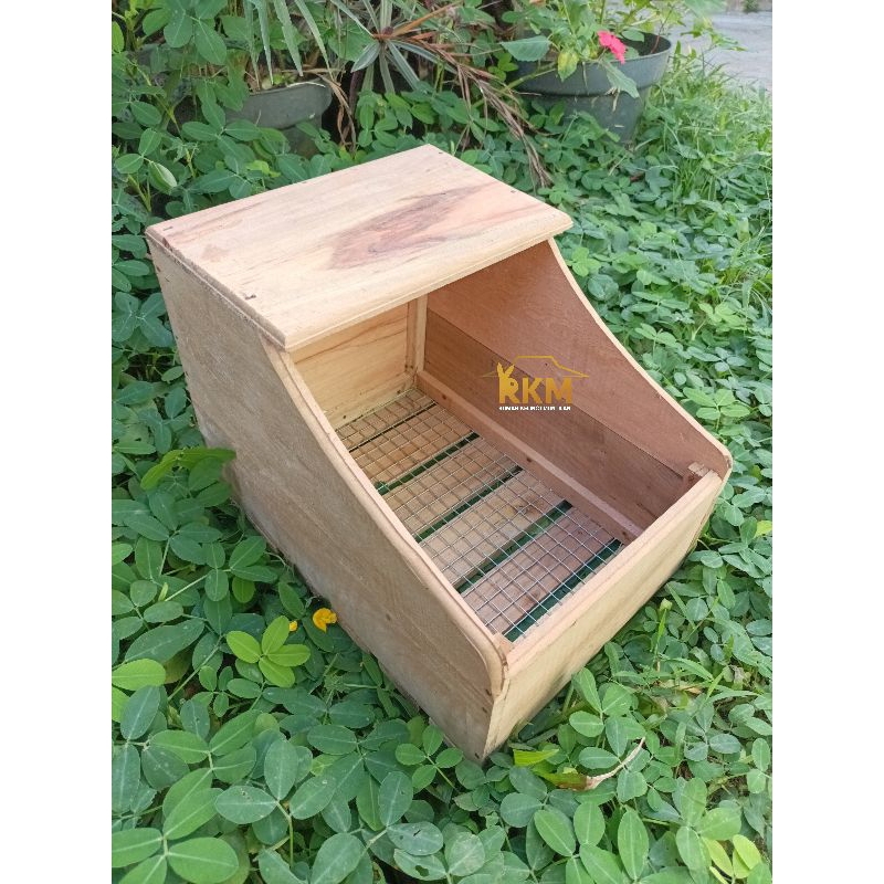 NESTBOX Kotak Beranak Lahiran KELINCI MINI Nederland Dwarf, Holland Lop, Dutch, Lion Head, Mini Rex
