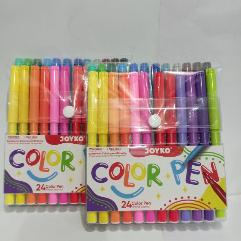 

JOYKO COLOR PEN 24 WARNA CLP-60-24 ( isi 24 pcs ) / set