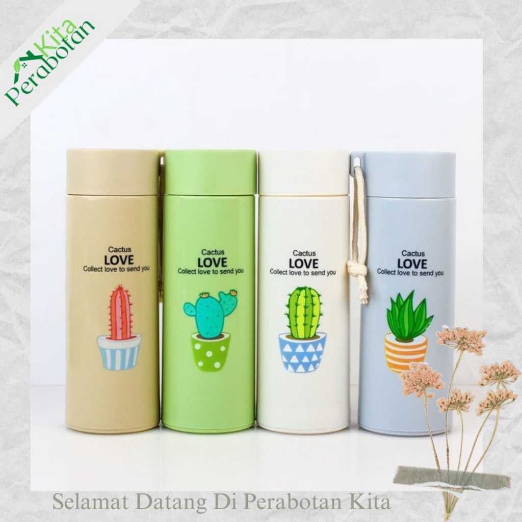 Botol minum kaca tali kaktus//botol minum kaktus souvenir