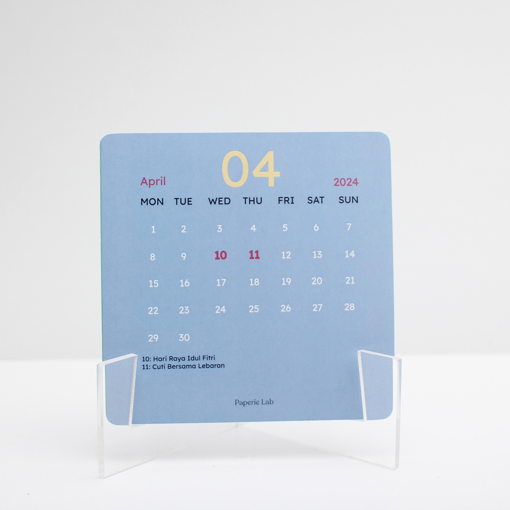 

Paperie Lab - 2024 Desk Calendar Aesthetic