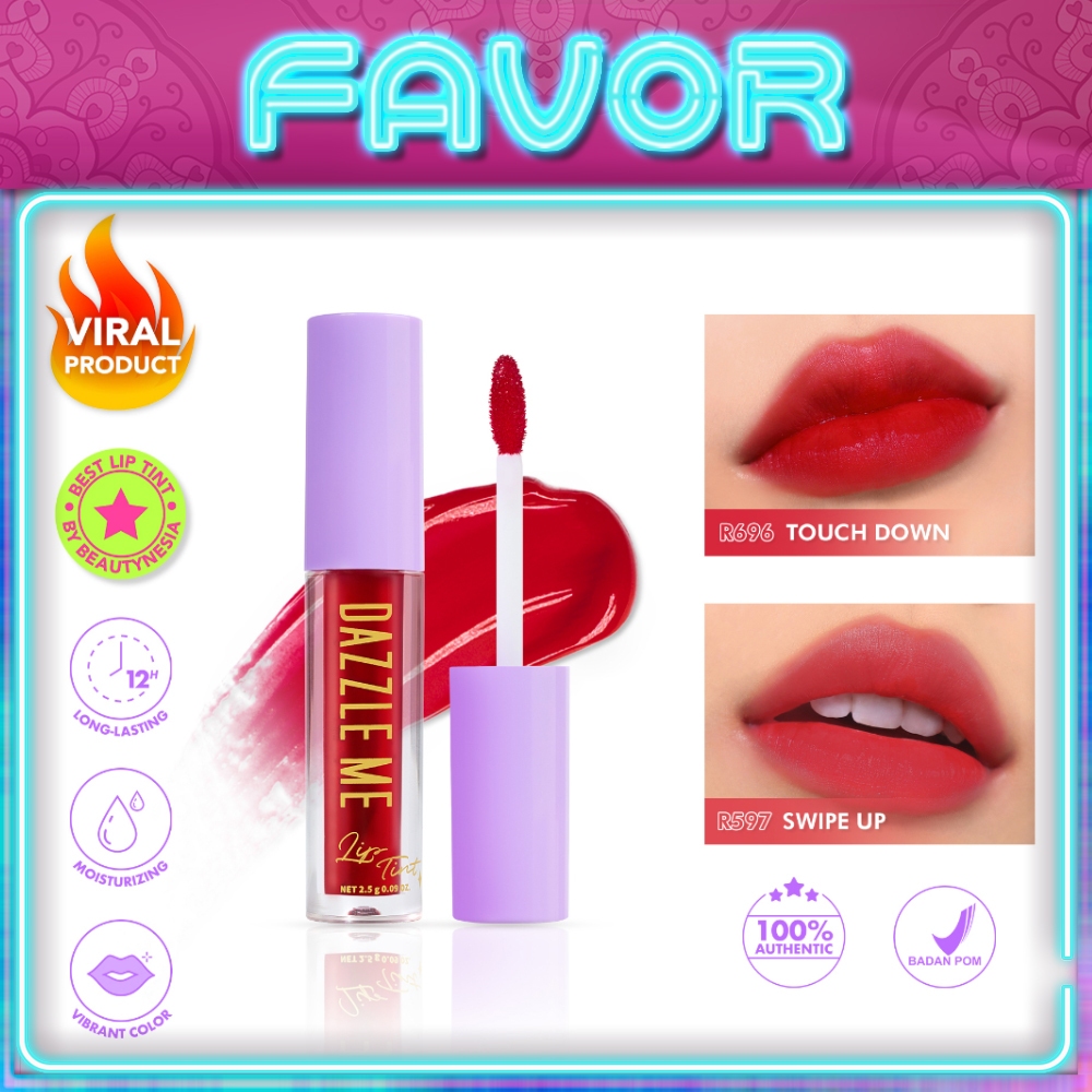 DAZZLE ME Ink-Licious Lip Tint | Hyper Stay Long Lasting Liquid Lip Stain Moisturizing Liptint Viral