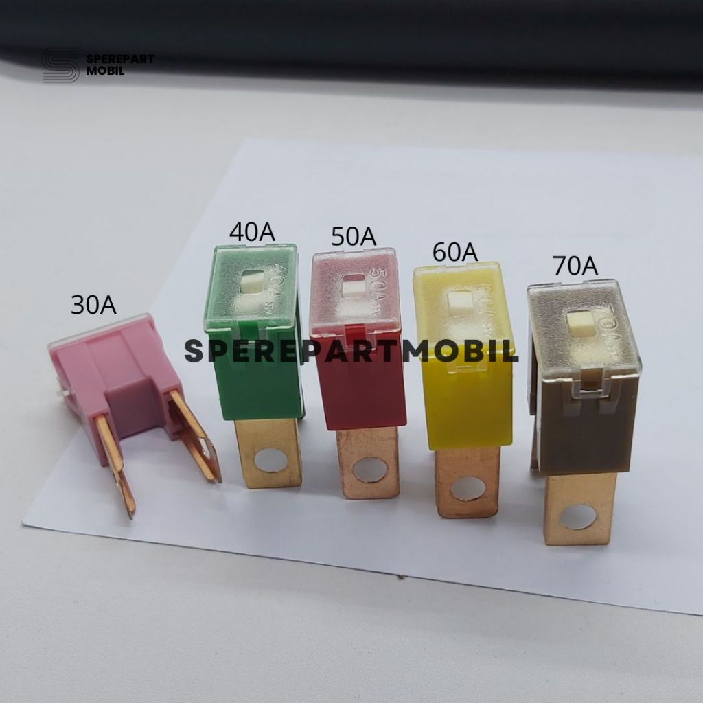 HARGA SATUAN Sekring sekering sikring pusat laki-laki besar 30A-120A / sekring pusat utama besar lak