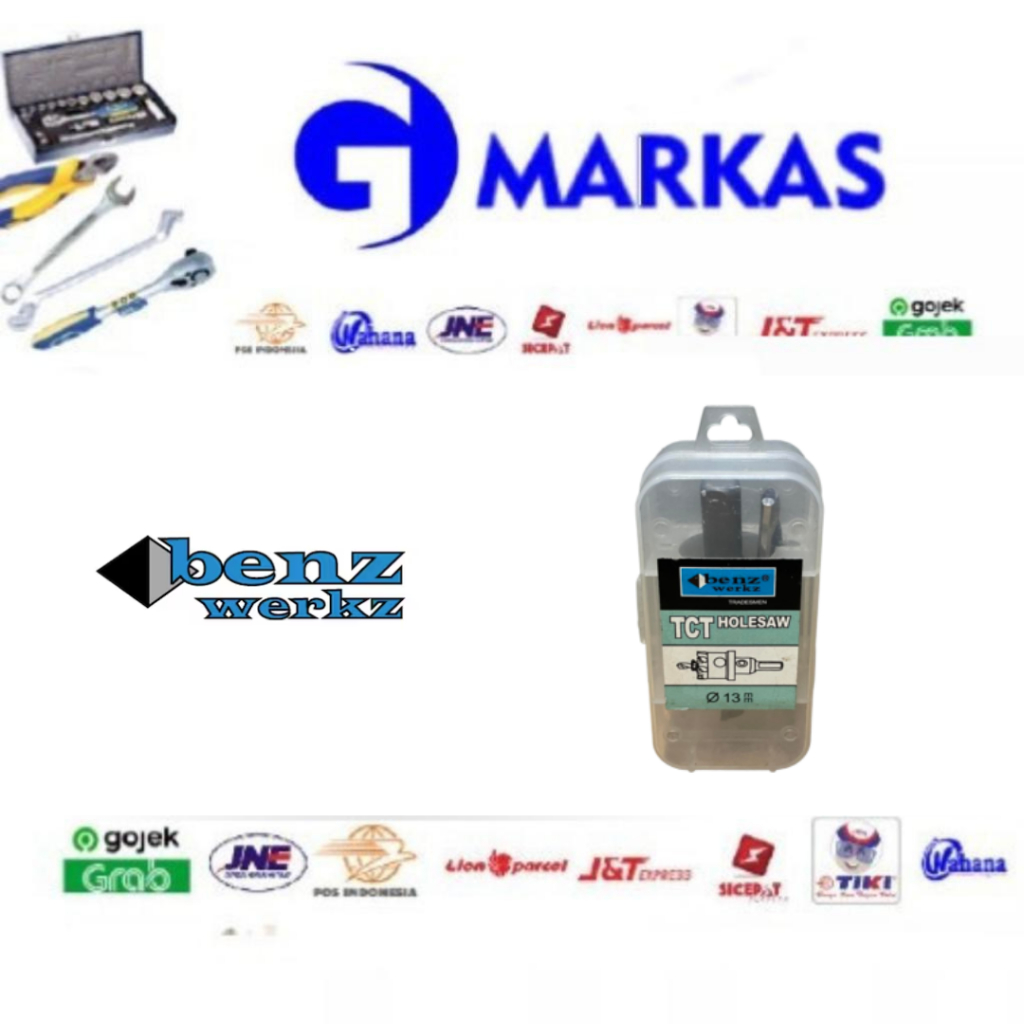 Mata Bor Plong Metal Besi By Benz Werkz / Mata Bor Holesaw TCT 20mm