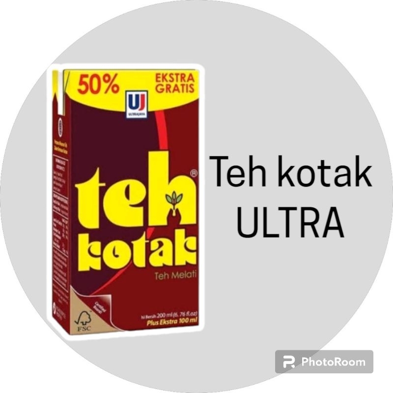 Teh Kotak Ultra 200 ml 1 dus