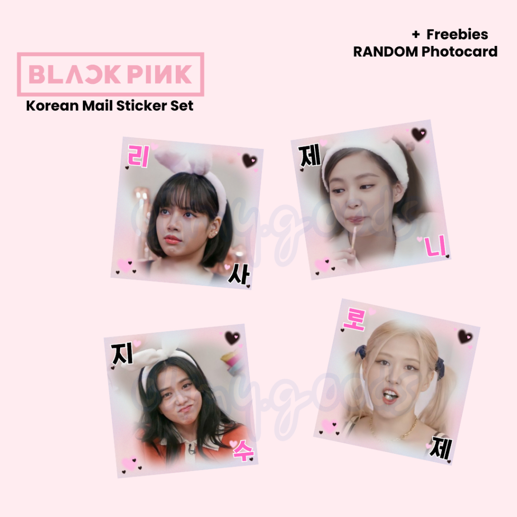 

Kpop Mail Sticker BLACKPINK