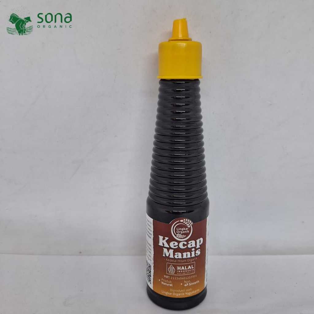 

Kecap Manis Kedelai organik 150ml - lingkar organik