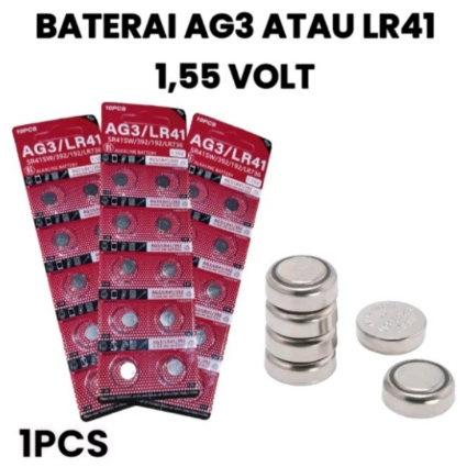 Baterai Kancing Cell AG5 LR41 393 SR754W