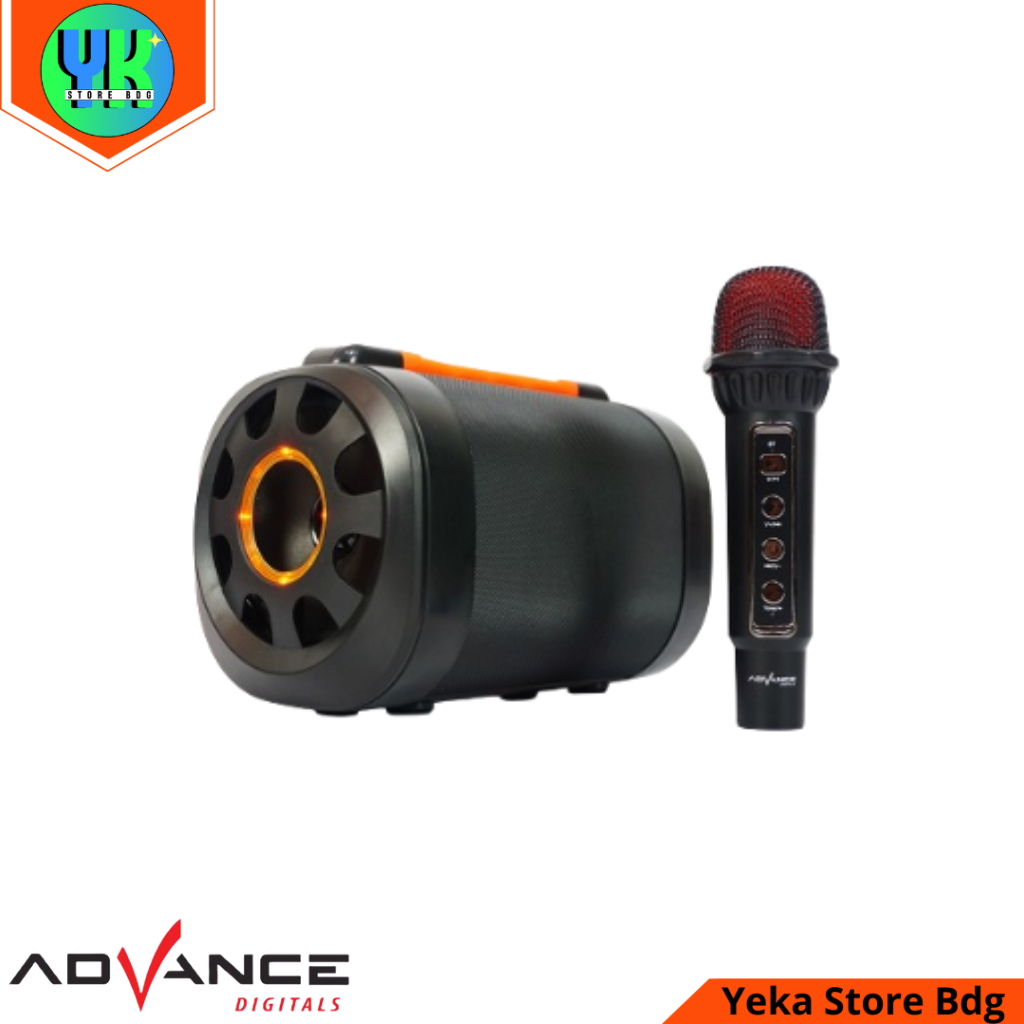 Speaker Bluetooth Advance KS-613 With 1 Wireless Microphone Karaoke