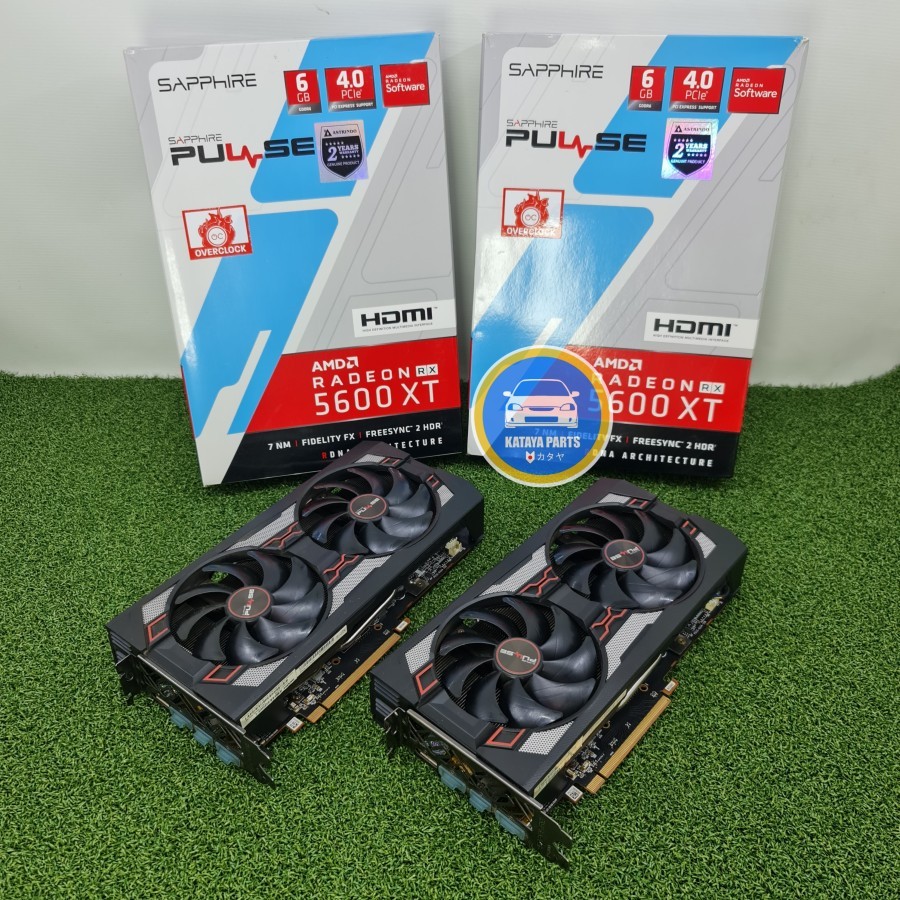 VGA Sapphire Pulse RX5600XT RX 5600 XT 6GB 6G Graphics Card GPU