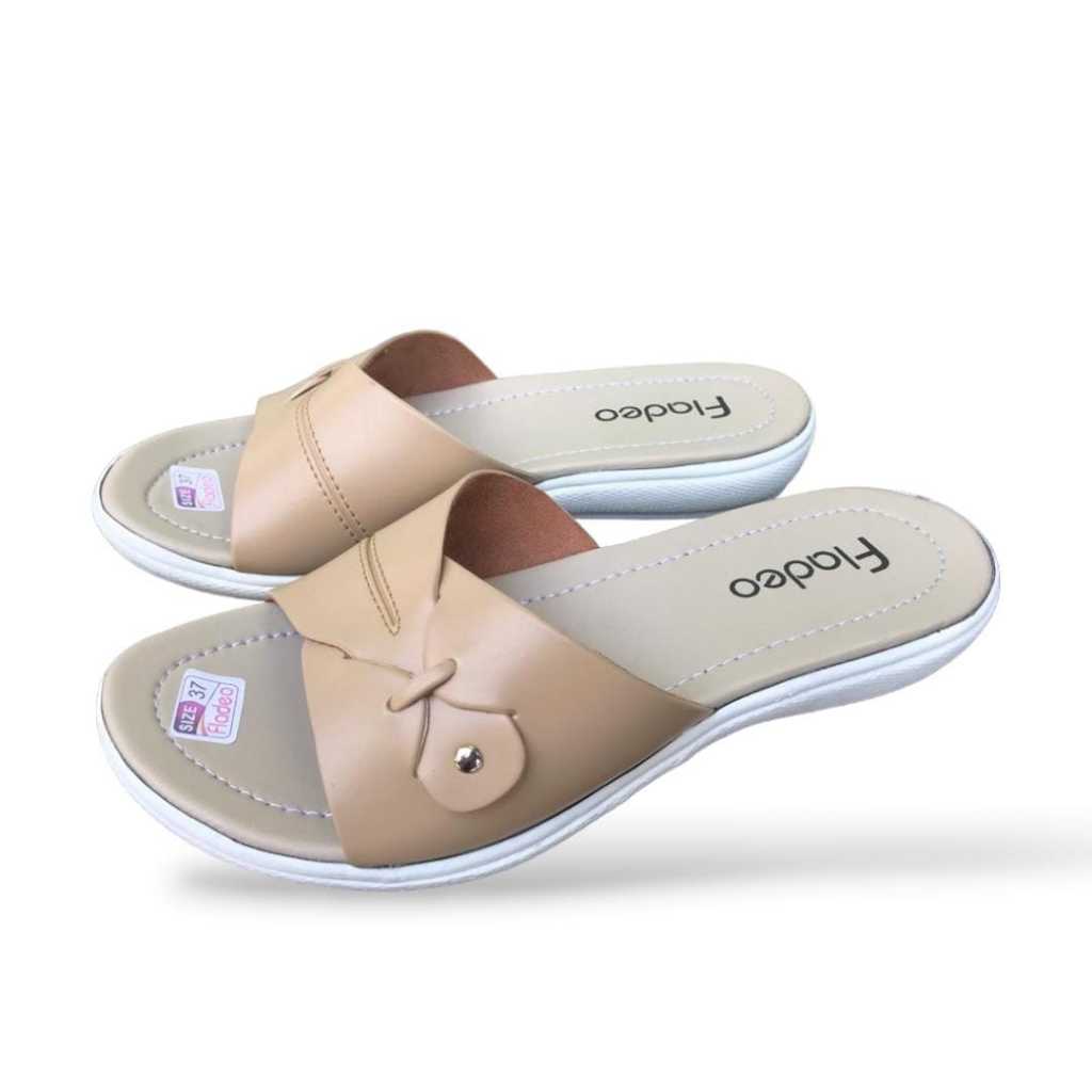 selop fladeo terbaru sandal selop wanita fladeo terlaris sandal slip on