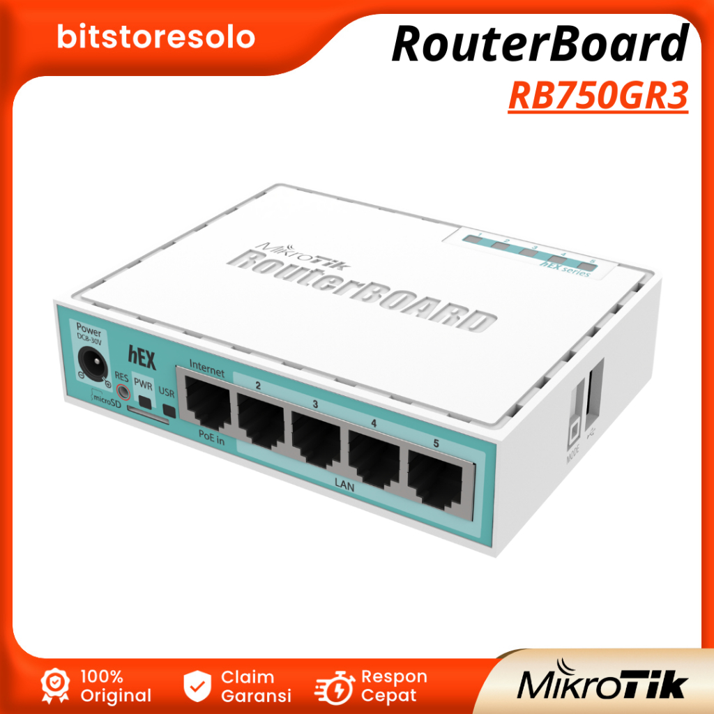 Router RouterBoard Mikrotik Router Board  RB 750gr3 RB750GR3