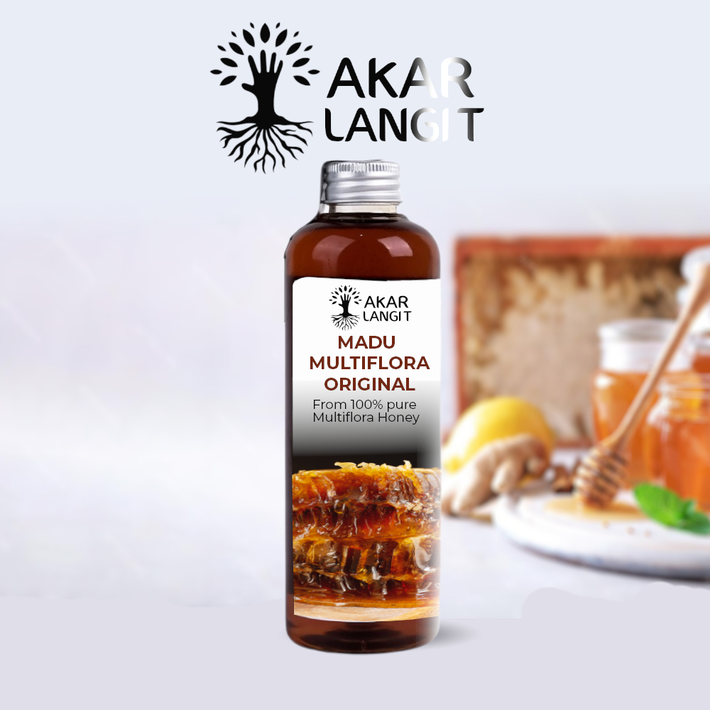 

Madu Asli | Madu Murni Multiflora 500ML Akarlangit Original Premium Pure Natural Raw Honey