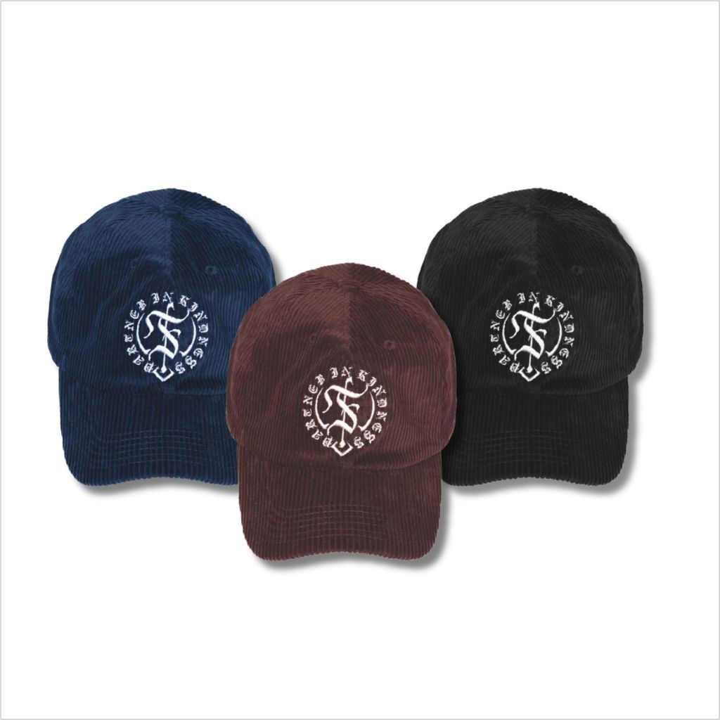 Corduroy Cap - Topi korduroy - fruddy duddy - F Logo