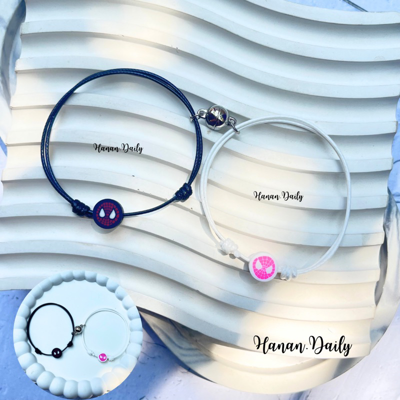 [Couple Magnet] Gelang Spiderman Miles Couple Magnet| Gelang pasangan