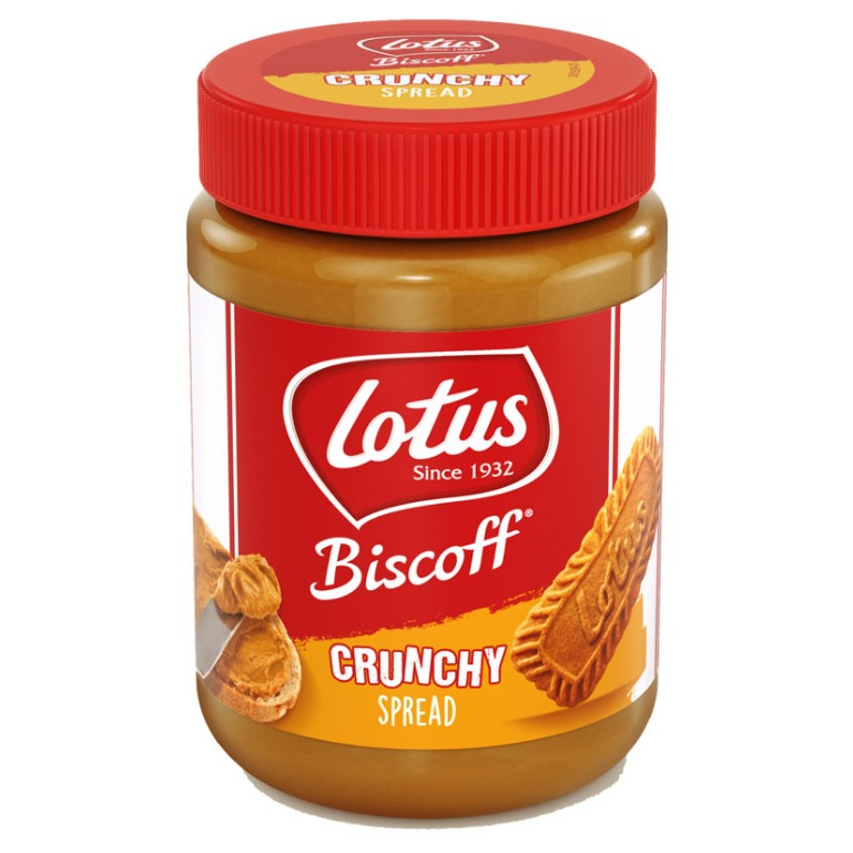 

LOTUS Biscoff Crunchy Spread/Selai Olesan Biskuit Crunchy 380g